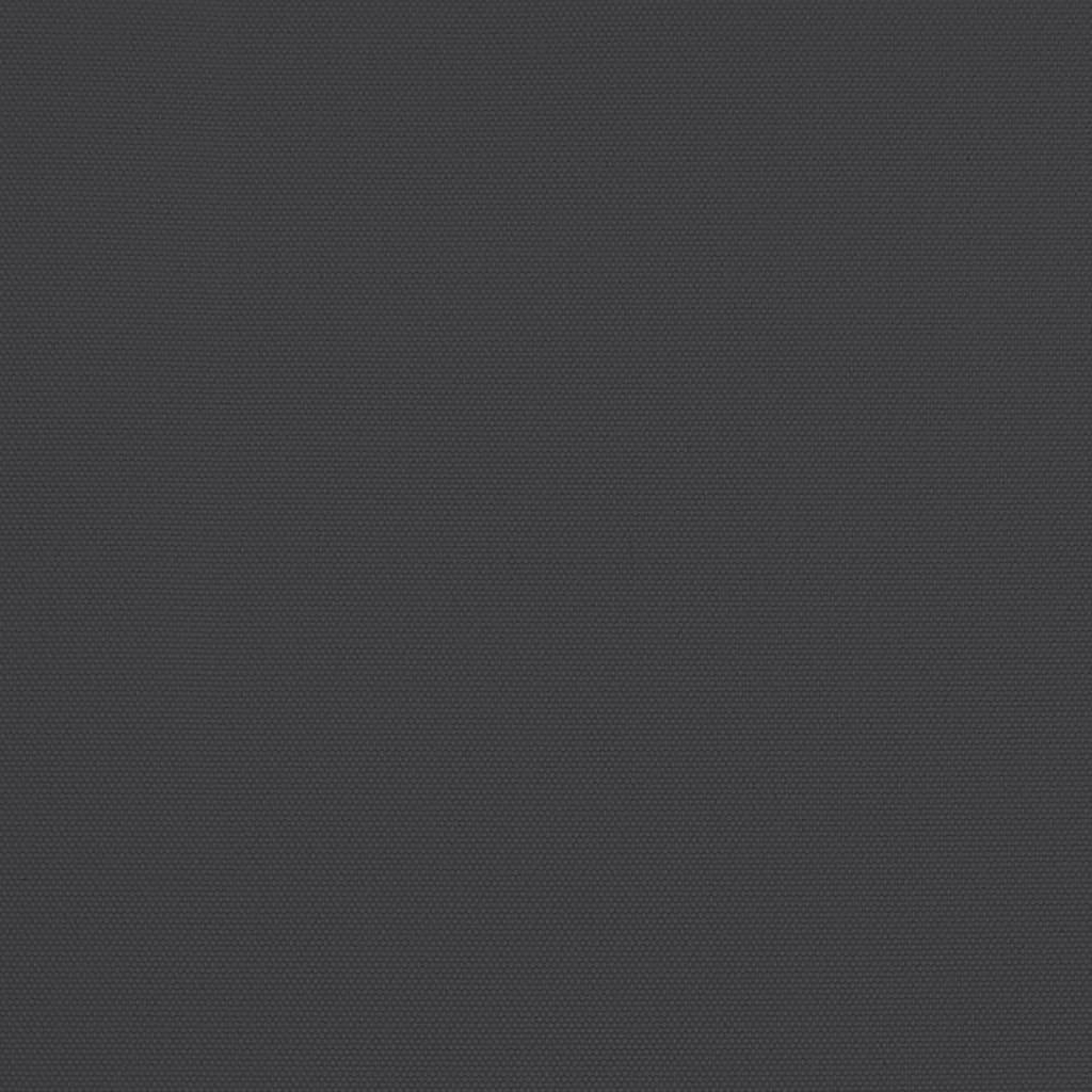 Sonnenschirm mit Aluminium-Mast 180x110 cm Schwarz