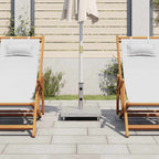 Sonnenschirmständer Granit 30 kg Quadrat Grau