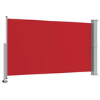 Ausziehbare Seitenmarkise 140 x 300 cm Rot