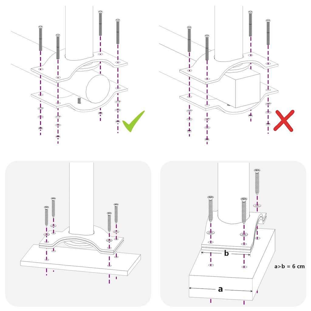 Ausziehbare Seitenmarkise 60×300 cm Creme