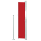 Ausziehbare Seitenmarkise 170×300 cm Rot