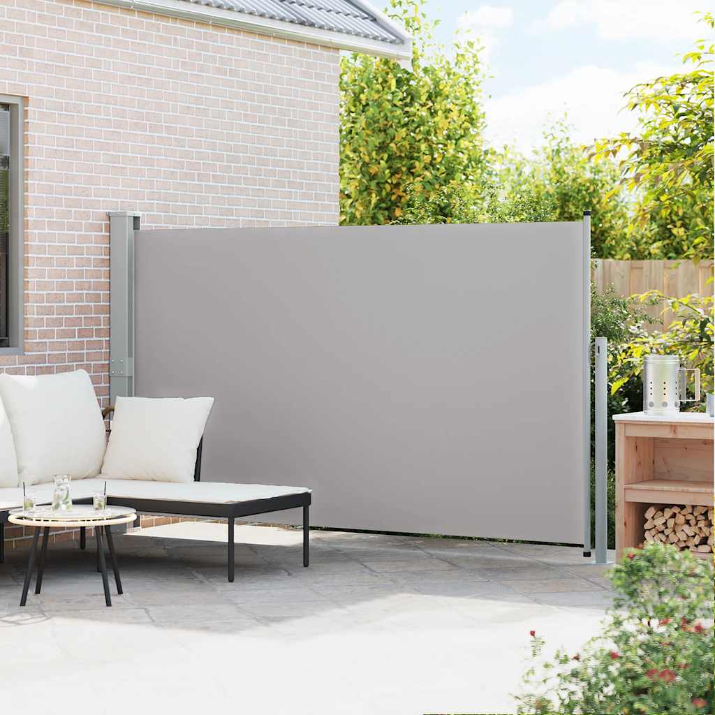 Ausziehbare Seitenmarkise 170×300 cm Grau