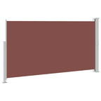 Ausziehbare Seitenmarkise 170×300 cm Braun