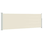 Ausziehbare Seitenmarkise 100x300 cm Creme
