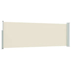 Ausziehbare Seitenmarkise 100x300 cm Creme