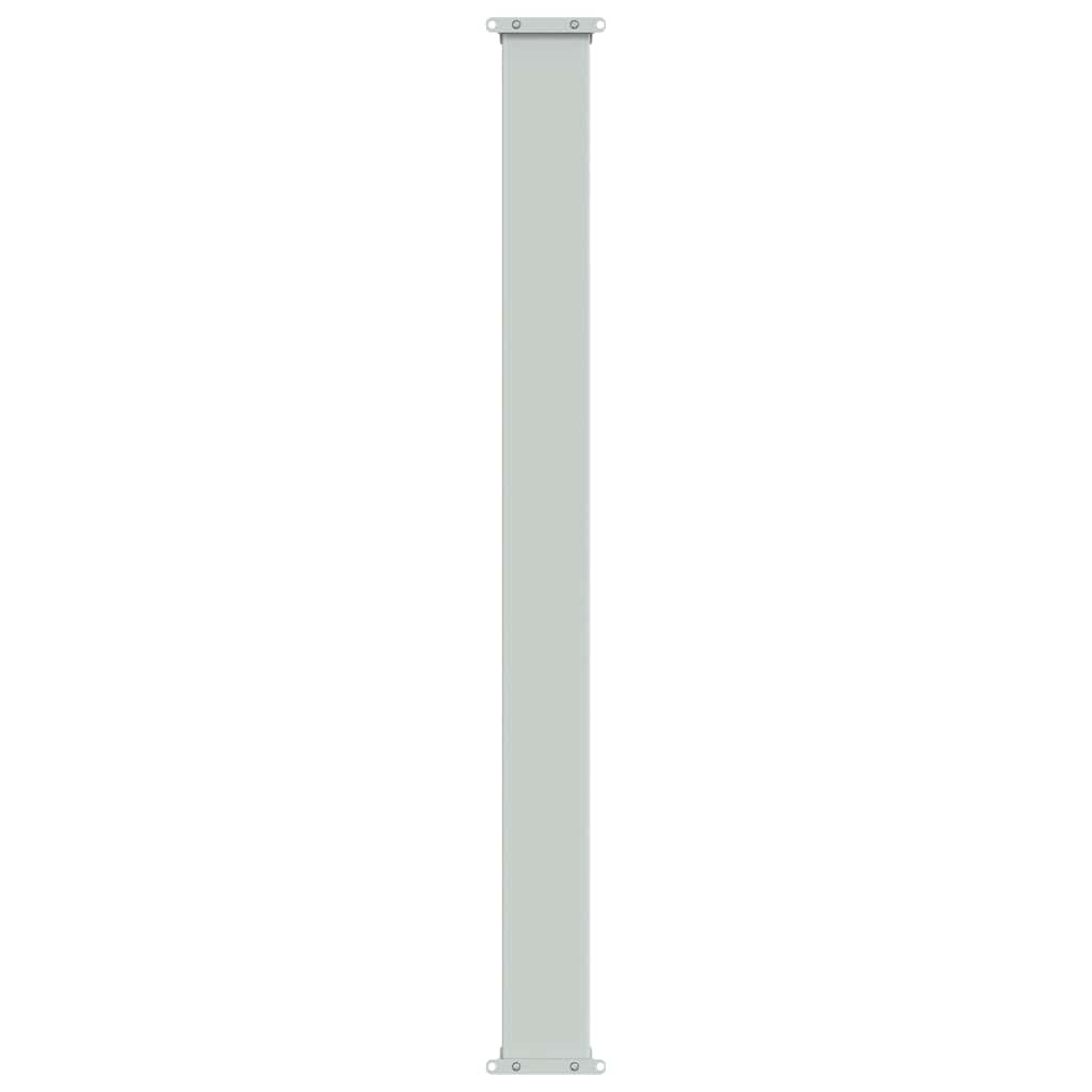Ausziehbare Seitenmarkise 100×500 cm Grau