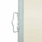 Ausziehbare Seitenmarkise 140×500 cm Creme