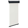 Balkon-Seitenmarkise 85x250 cm Creme