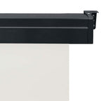 Balkon-Seitenmarkise 85x250 cm Creme