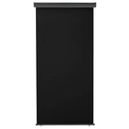 Balkon-Seitenmarkise 125x250 cm Schwarz