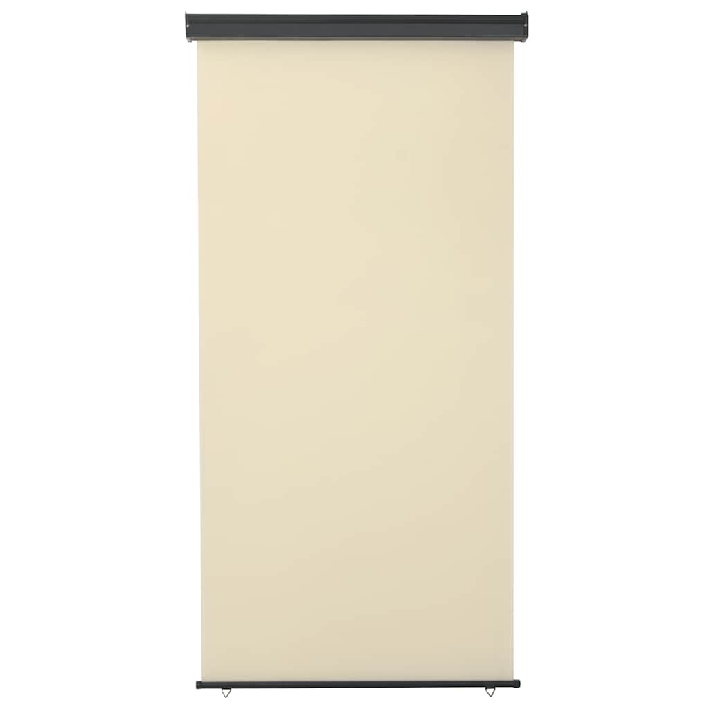 Balkon-Seitenmarkise 125x250 cm Creme
