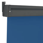 Balkon-Seitenmarkise 125x250 cm Blau