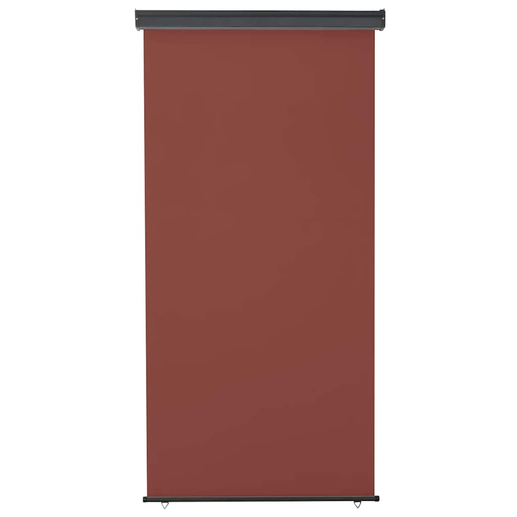 Balkon-Seitenmarkise 125x250 cm Braun