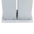Ausziehbare Seitenmarkise Rot 100 x 600 cm