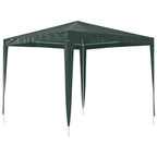 Profi-Partyzelt 2,5×2,5 m Grün 90 g/m²