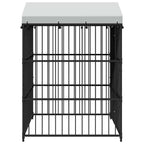 Outdoor-Hundezwinger mit Überdachung 150 x 150 x 200 cm