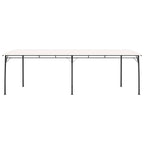 Garten-Sonnenschutz 6x3x2,55 m Cremeweiß
