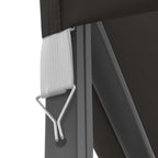 Pavillon 3×3 m Anthrazit