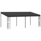 Wand-Pavillon 6x3x,5 m Anthrazit