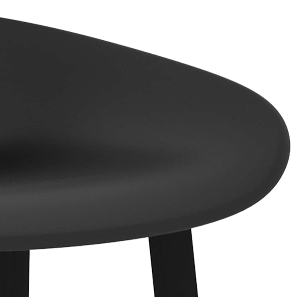 Barhocker 2 Stk. Schwarz
