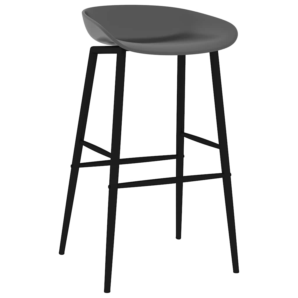 Barhocker 4 Stk. Grau