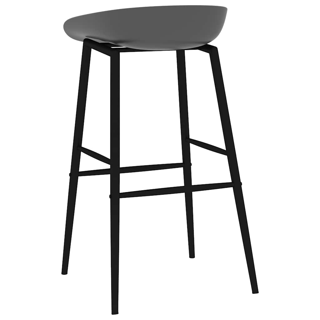 Barhocker 4 Stk. Grau
