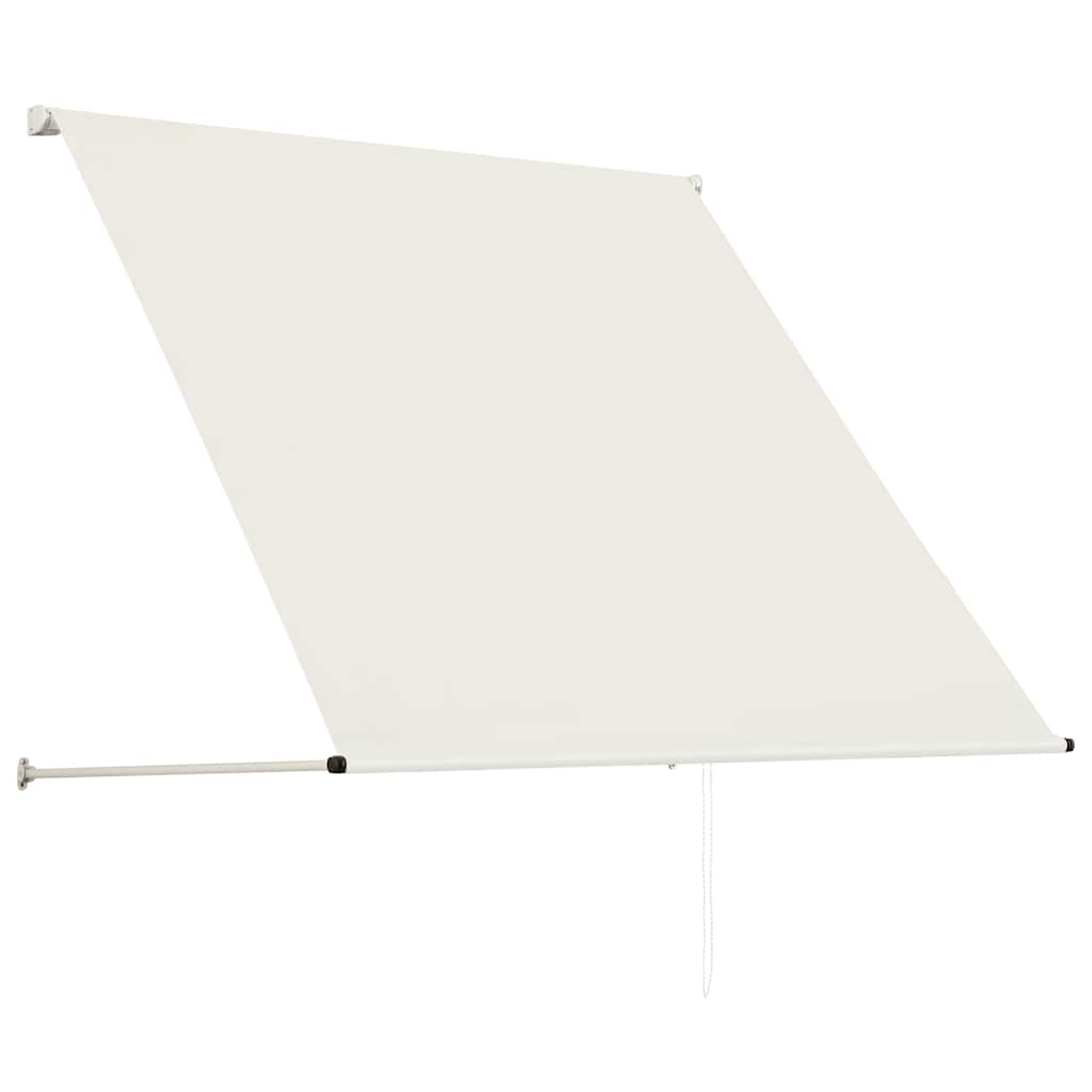 Einziehbare Markise 100×150 cm Creme