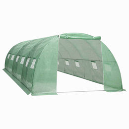 vidaXL Gewächshaus 24 m² 6x4x2 m
