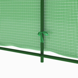 vidaXL Gewächshaus 9 m² 4,5x2x2 m