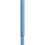 Pop-Up Partyzelt Faltbar 3 x 9 m Weiß