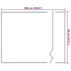 Möbelfolie Selbstklebend Dunkles Holz 500x90 cm PVC