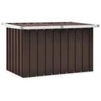 Garten-Aufbewahrungsbox Braun 109 x 67 x 65 cm