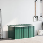 Garten-Aufbewahrungsbox Grün 129 x 67 x 65 cm
