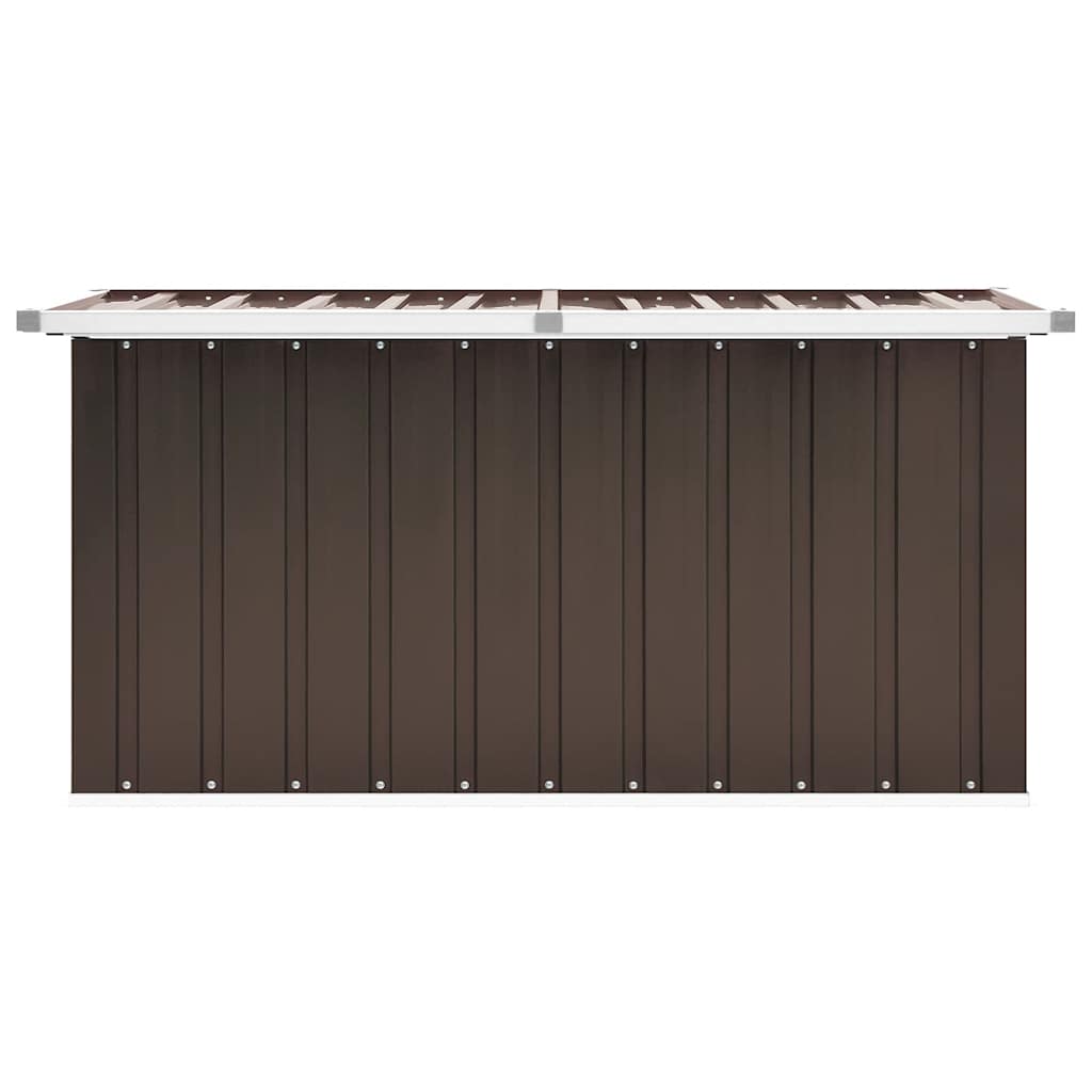Garten-Aufbewahrungsbox Braun 129 x 67 x 65 cm