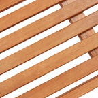Gartenbank Klappbar 120 cm Massivholz Eukalyptus