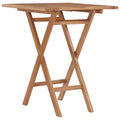 Gartentisch Klappbar 60×60×75 cm Massivholz Teak