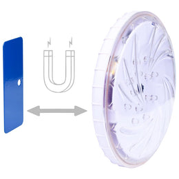 vidaXL Unterwasser-LED-Poollampe mit Fernbedienung Weiß