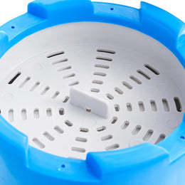 vidaXL Pool Einhängeskimmer und Pumpe mit Adapter 16 cm Kunststoff