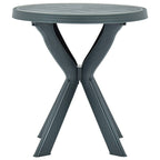 Bistrotisch Grün Ø70 cm Kunststoff