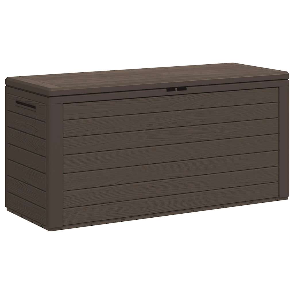 Gartentruhe Braun 116x44x55 cm