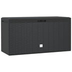 Gartenbox Anthrazit 114x47x60 cm