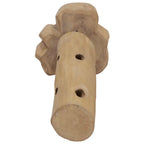 Weinständer für 8 Flaschen 40x30x80 cm Massivholz Teak