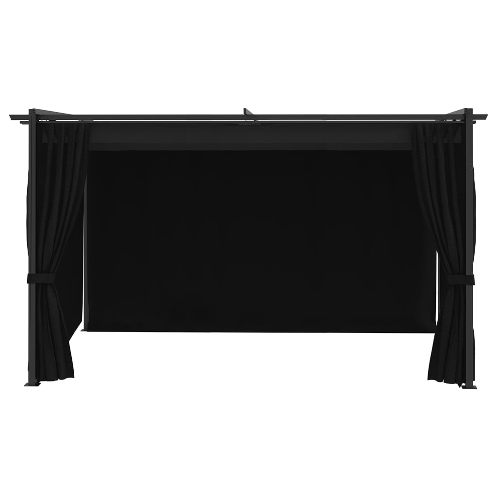 Pavillon 4 x 3 m Anthrazit