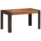Esstisch 140x70x76 cm Raues Mango-Massivholz
