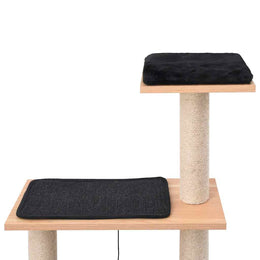 vidaXL Katzen-Kratzbaum mit Sisal-Kratzmatte 123 cm