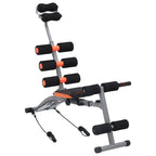Bauchtrainer in L-Form mit Elastischen Bändern