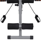 Bauchtrainer in L-Form mit Elastischen Bändern