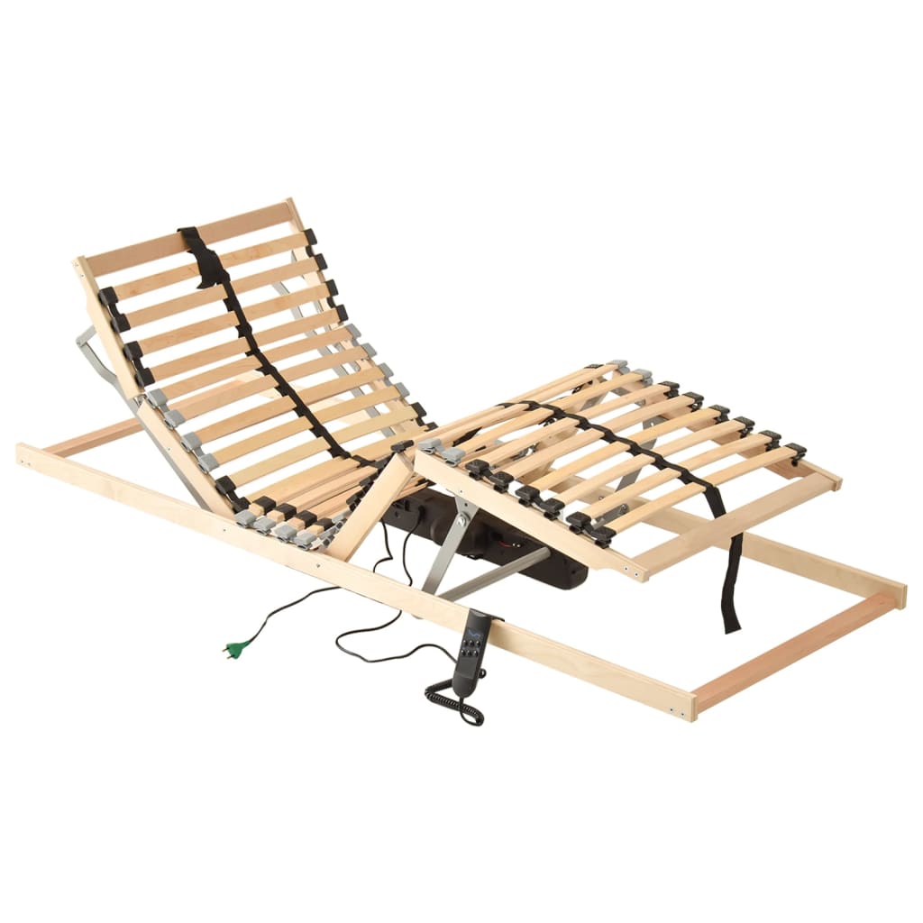 Lattenrost Elektrisch mit 28 Latten 7 Zonen 80x200 cm
