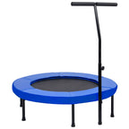 Fitness Trampolin mit Griff und Sicherheitspolster 102 cm