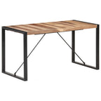 Esstisch 140x70x75 cm Massivholz